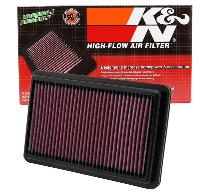 Honda Civic Si Performance Air Intake - K&N Engineering - High-Flow Drop-In - `12-`15